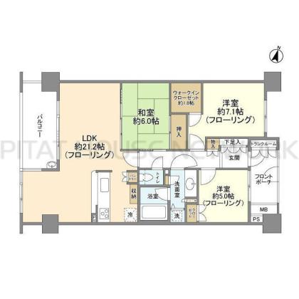  間取り図写真