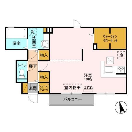フロレスタ（103） 間取り図画像