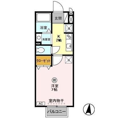 ピエトラ ポンテ（202） 間取り図画像