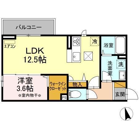 TORISIA YH（105） 間取り図画像