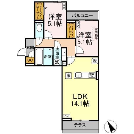  間取り図写真