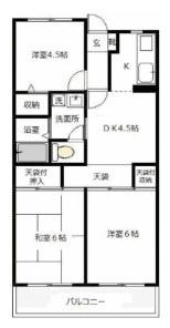 第３グリーンハイツ（105） 間取り図画像