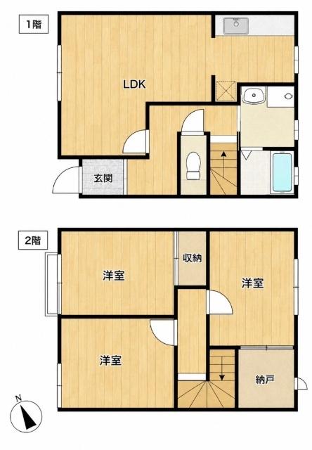 メゾン・ミキ（6） 間取り図画像