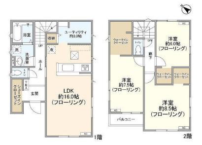 Koletみどり台（-） 間取り図画像