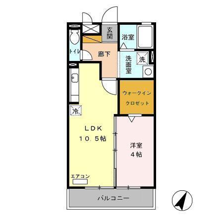 グランドパレス（206） 間取り図画像