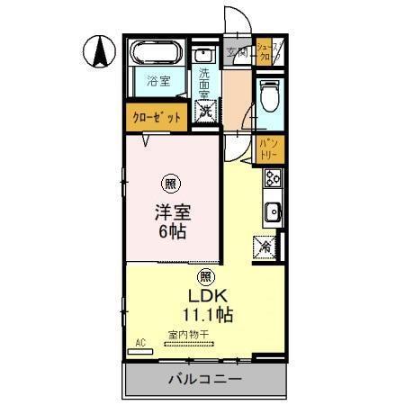 Ace Heim（203） 間取り図画像