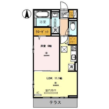 Ace Heim（103） 間取り図画像