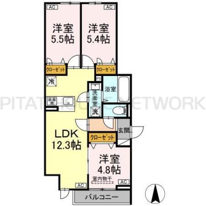  間取り図写真