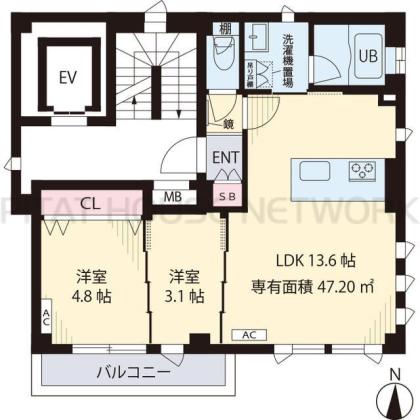  間取り図写真