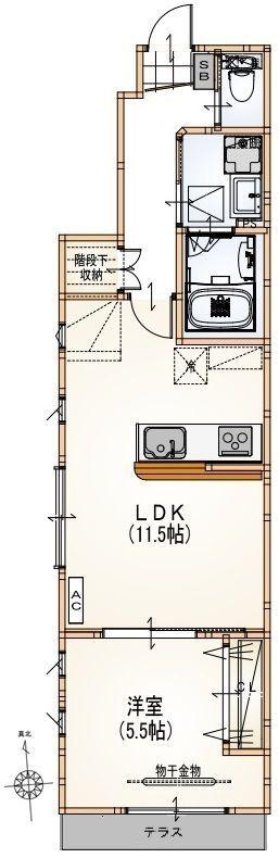  間取り図写真