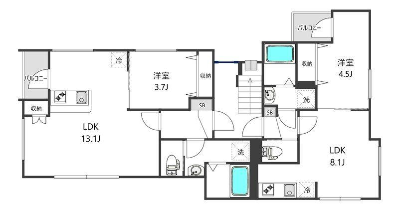  間取り図写真