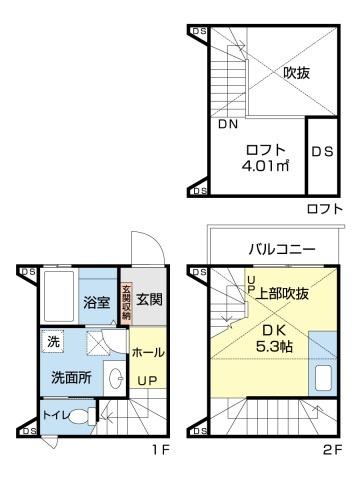 Ｌａ　ｇｒａｃｅ弐番館（0101） 間取り図画像