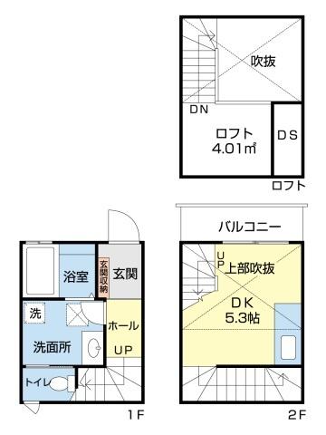 Ｌａ　ｇｒａｃｅ弐番館 間取り図画像