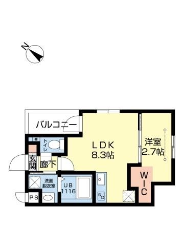 ＭＯＶＥ桜尾本町 間取り図画像
