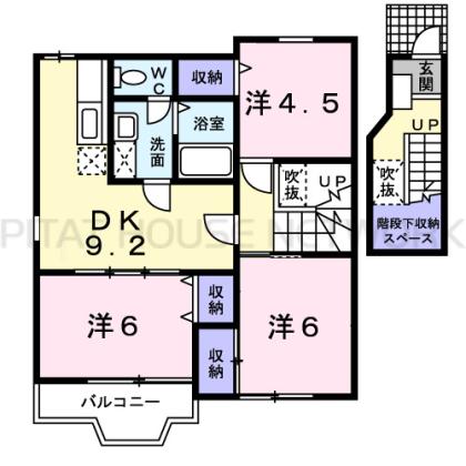  間取り図写真