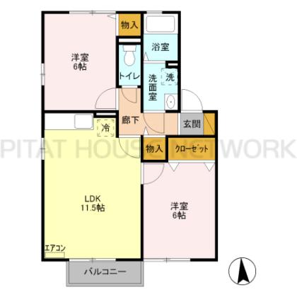  間取り図写真