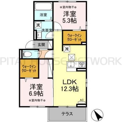  間取り図写真