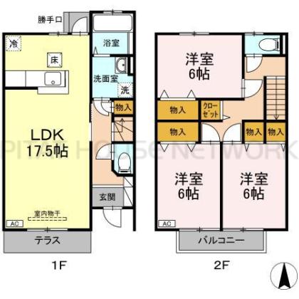  間取り図写真