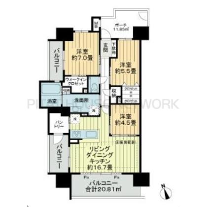  間取り図写真
