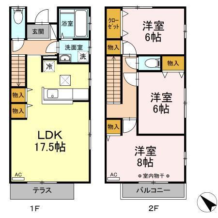  間取り図写真