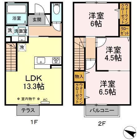  間取り図写真