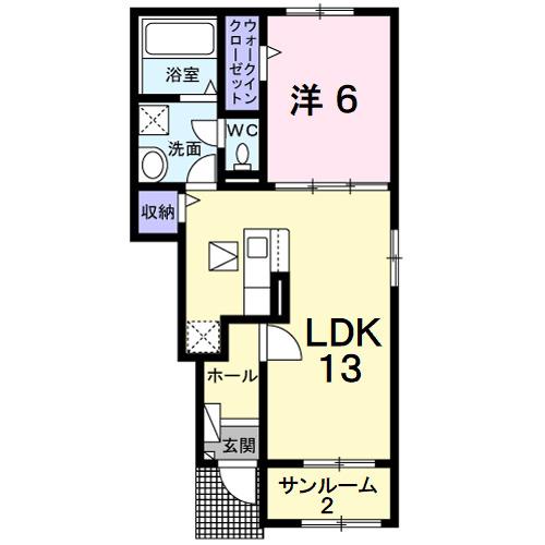 ヴィヴァレス（102） 間取り図画像