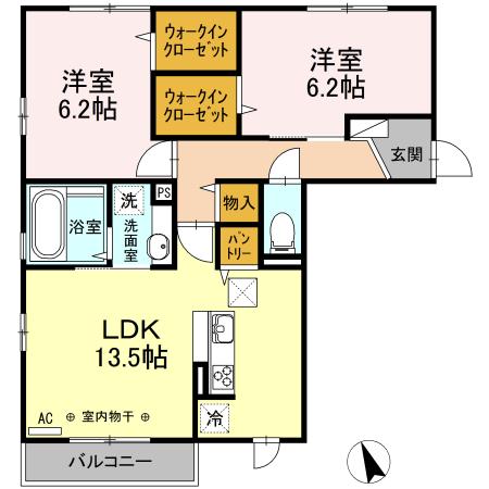 ソレイユアンサンブル（103） 間取り図画像