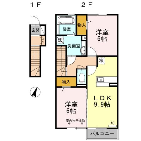  間取り図写真