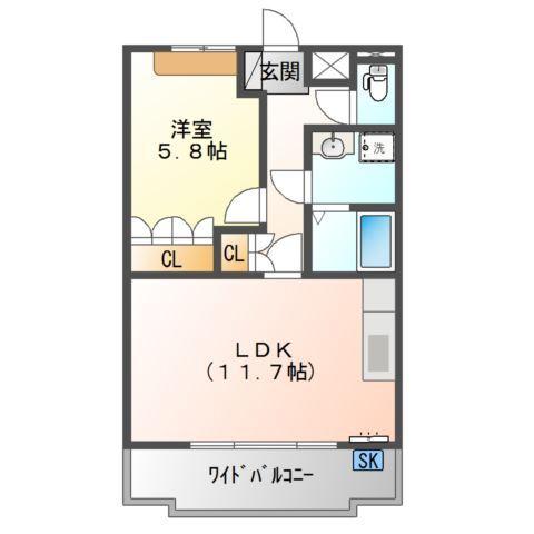 ファミリアーナ 間取り図画像
