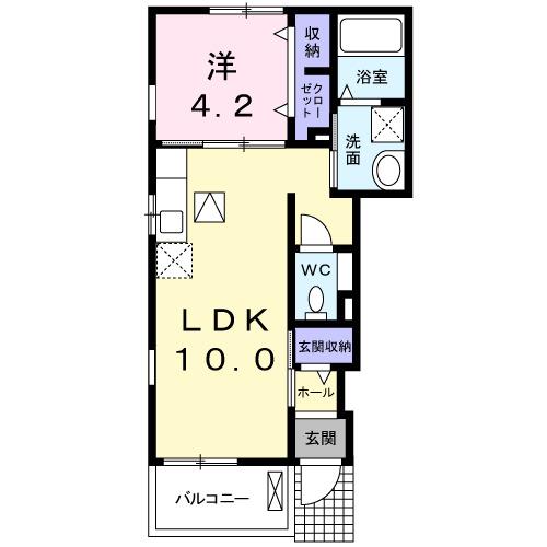 ルミナス・Ｃ（101） 間取り図画像