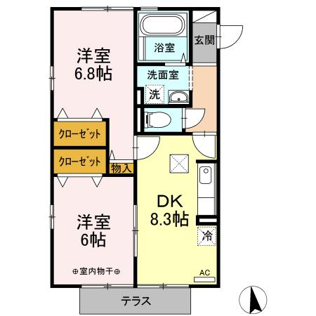  間取り図写真