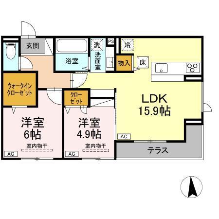  間取り図写真