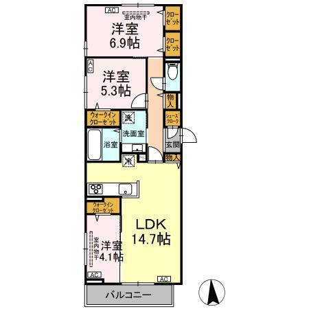  間取り図写真