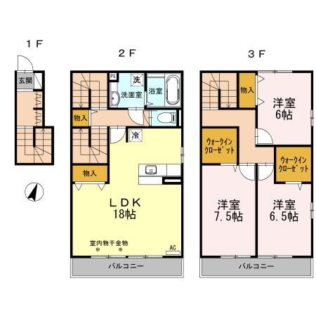  間取り図写真
