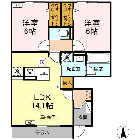  間取り図写真