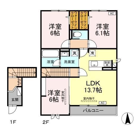  間取り図写真