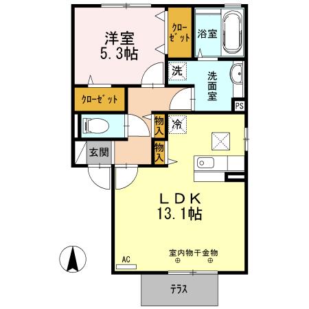ボヌール Ｋ（105） 間取り図画像