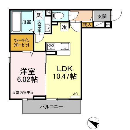 プラシードＫ（305） 間取り図画像