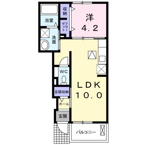 ルミナス・Ｃ（104） 間取り図画像