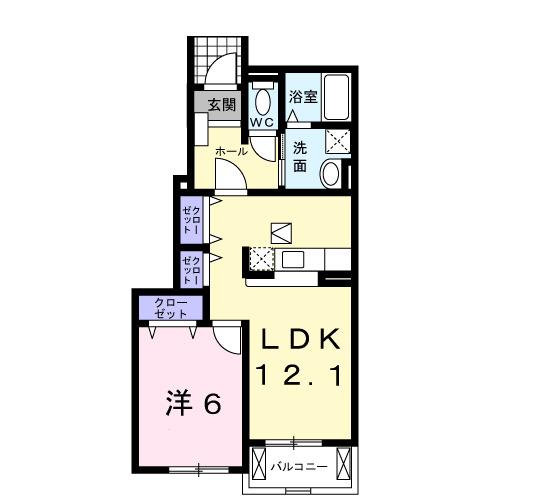 クリーンＮ＆Ｋ・Ｂ（103） 間取り図画像