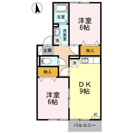 ＳＨＡＲＥＳ・ｉ（ｼｪｱｽﾞｱｲ）（103） 間取り図画像
