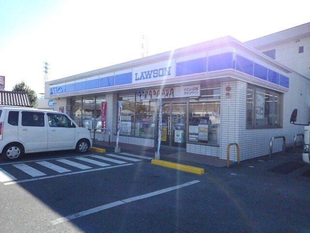 ローソン甲斐西八幡店：300m