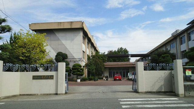 城南中学校：1100m
