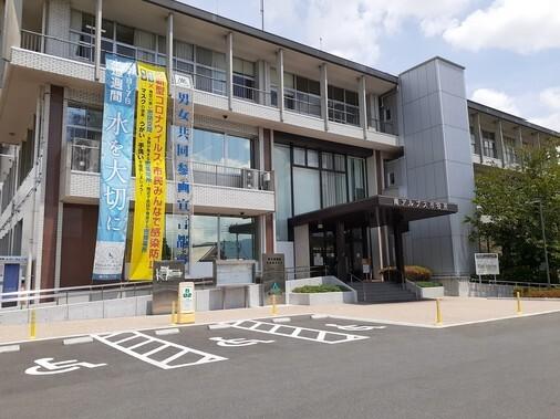南アルプス市役所：1000m