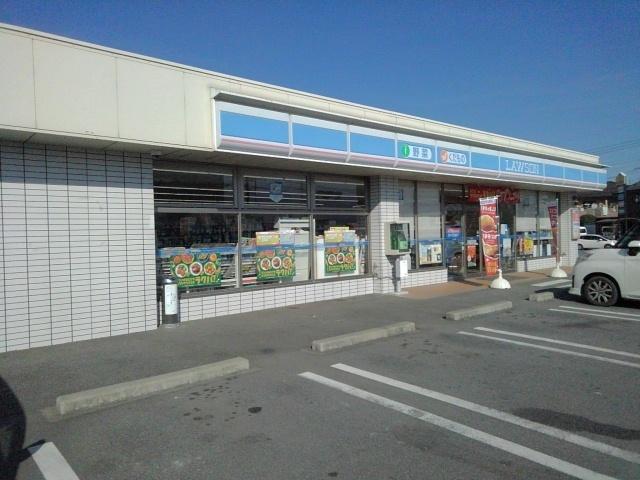 ローソン南アルプス三郡店：1800m