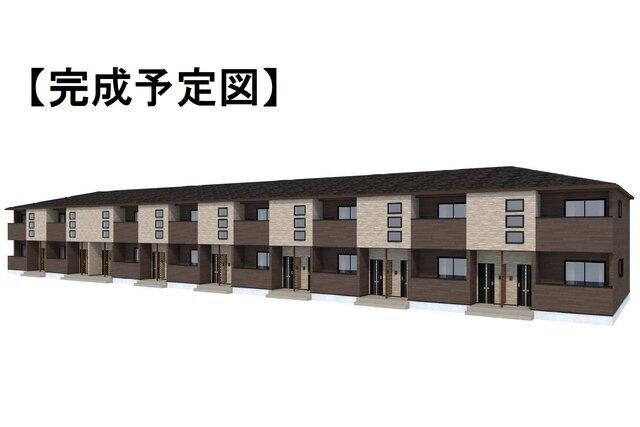 竜王駅より徒歩12分 新築 2階建の賃貸物件