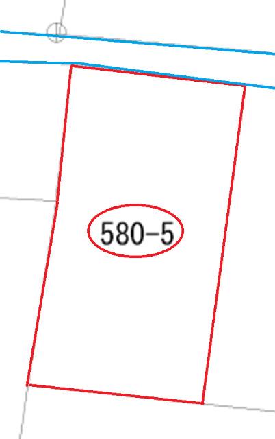 南アルプス市下今井75坪売地 区画図