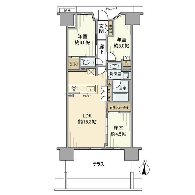 間取図(平面図)