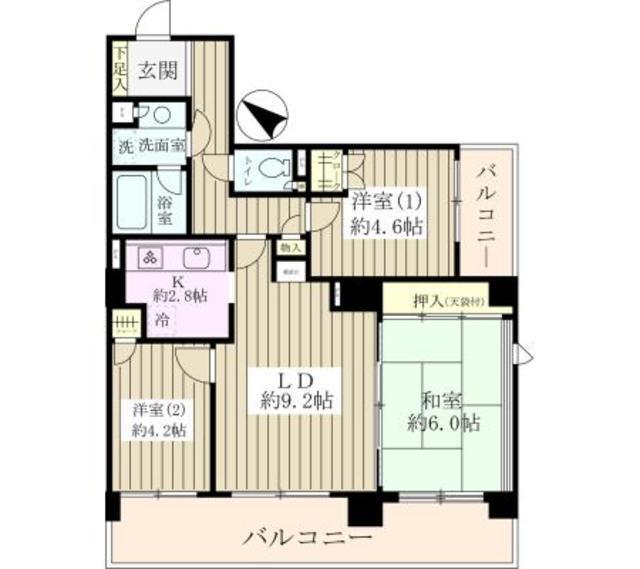 間取図(平面図)