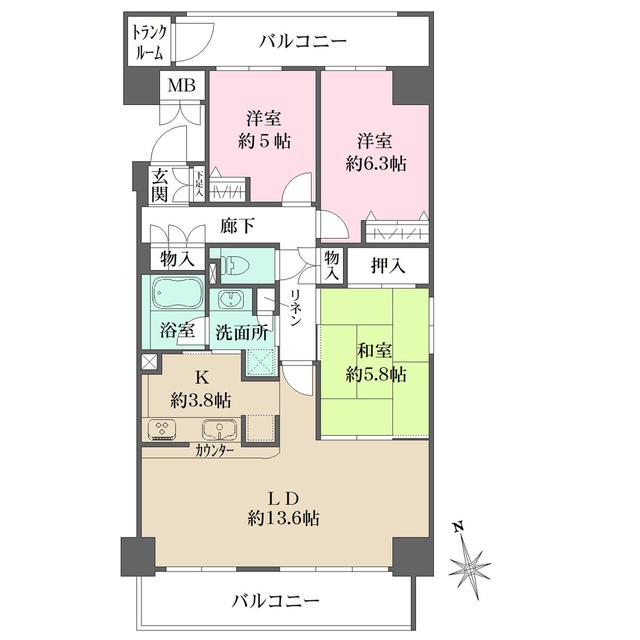 間取図(平面図)